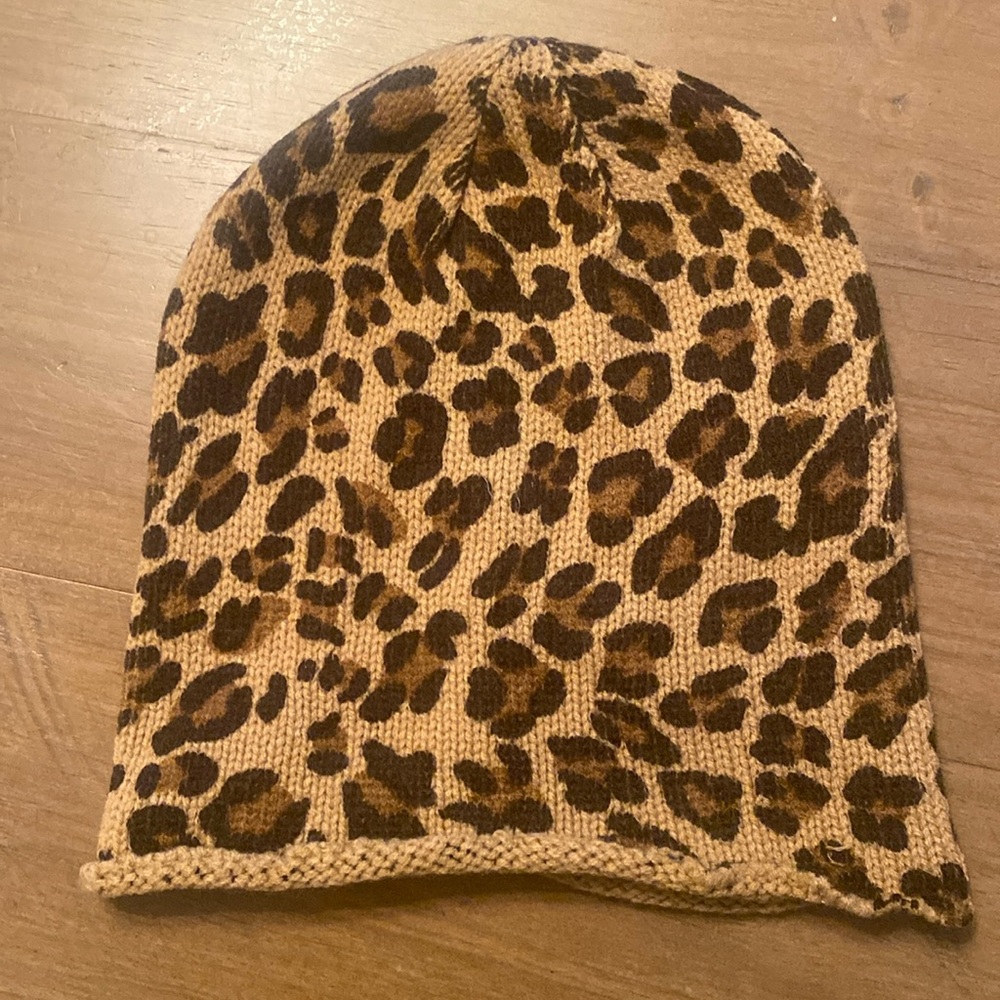 Leopard Print Winter Hat